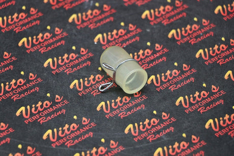 Airbox drain plug rubber nipple seal + clamp clip Yamaha Banshee Raptor YFZ450 1