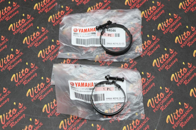 2 x carb intake rubber boot clamps for carburetors Yamaha Banshee 1987-2006 OEM 1