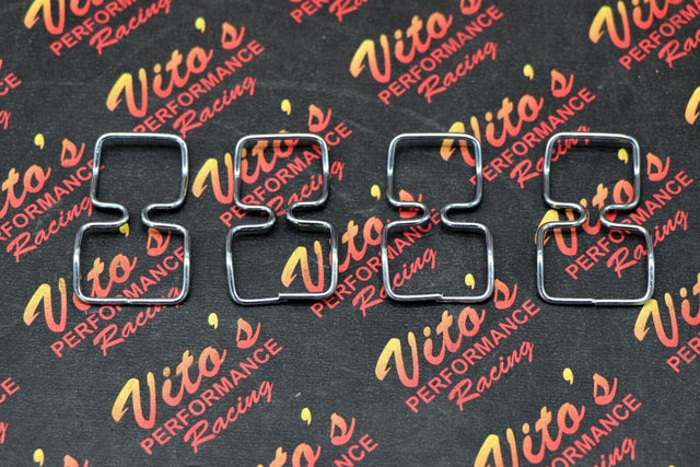 4 x NEW airbox CLIPS for stock factory OEM LID clamps YAMAHA Banshee 1987-2006 1