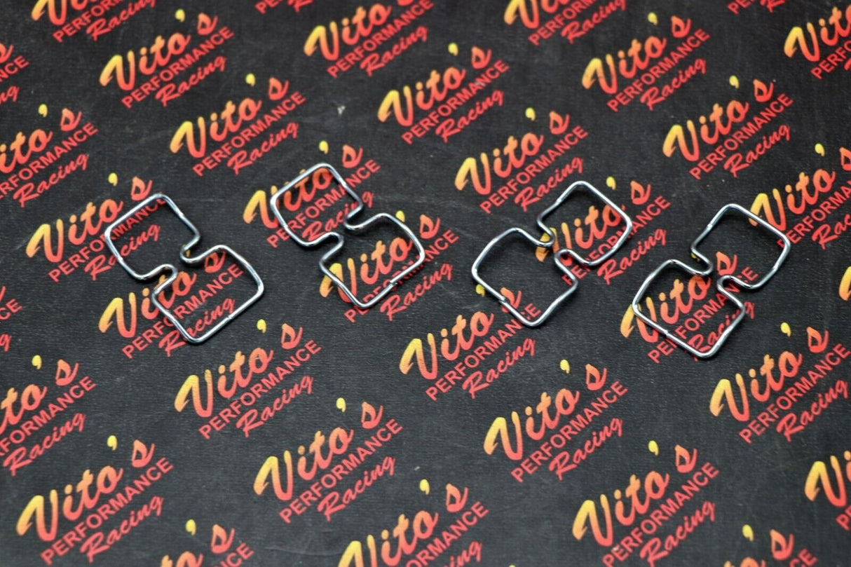 4 x NEW airbox CLIPS for stock factory OEM LID clamps YAMAHA Banshee 1987-2006 2