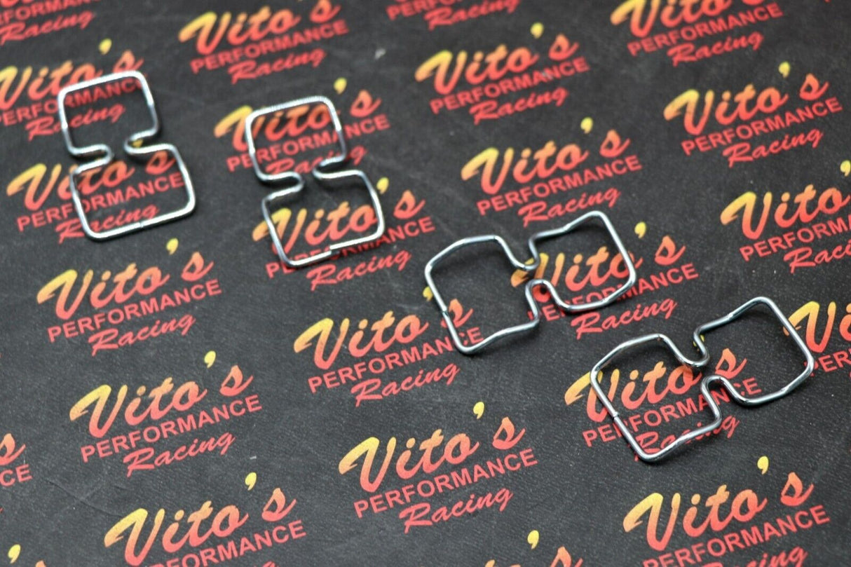 4 x NEW airbox CLIPS for stock factory OEM LID clamps YAMAHA Banshee 1987-2006 3