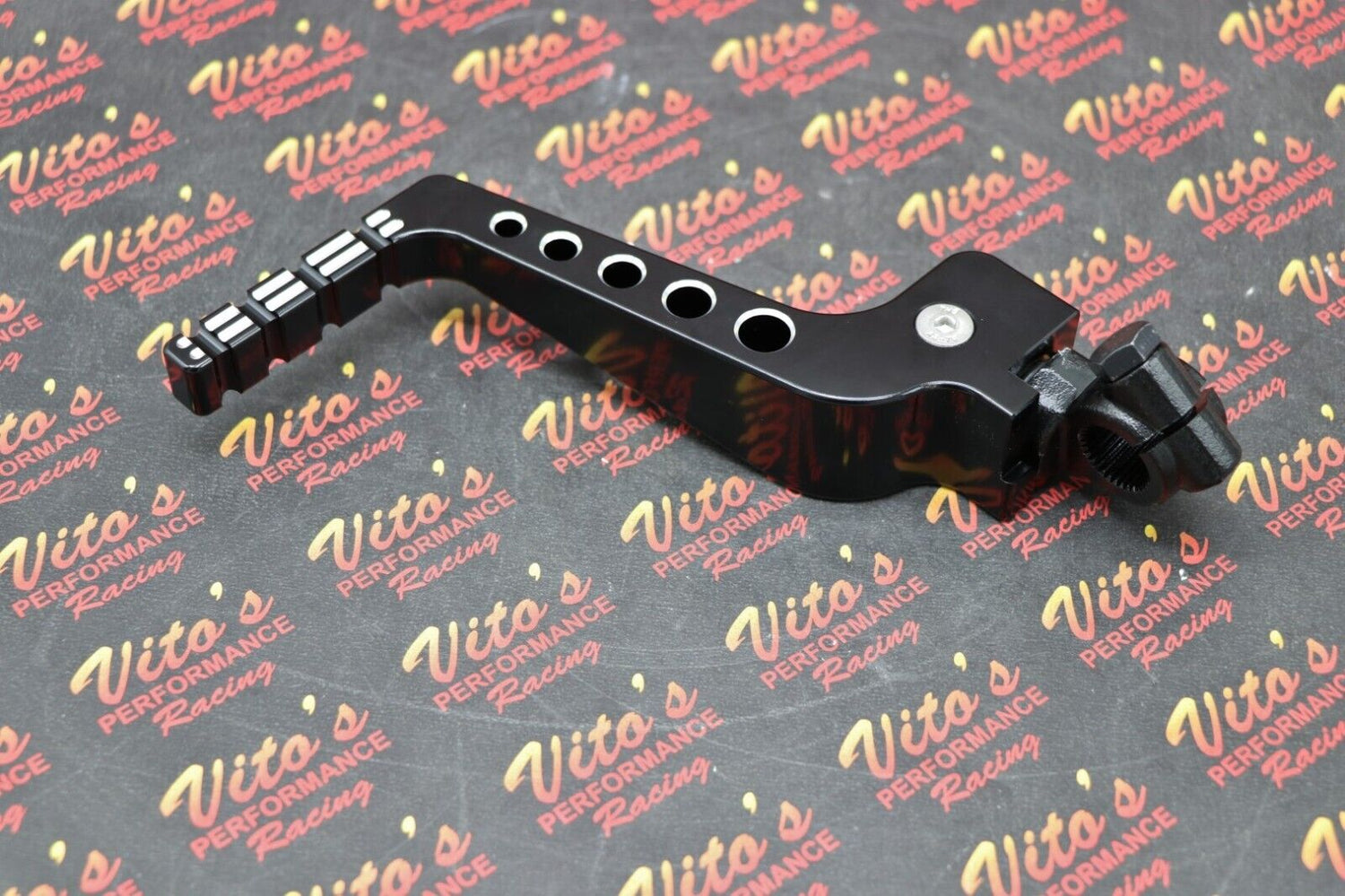 COMPLETE billet Kicker Kickstart lever + lower spline assembly Yamaha Banshee 5