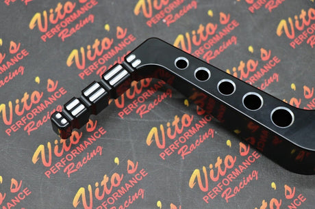 COMPLETE billet Kicker Kickstart lever + lower spline assembly Yamaha Banshee 6