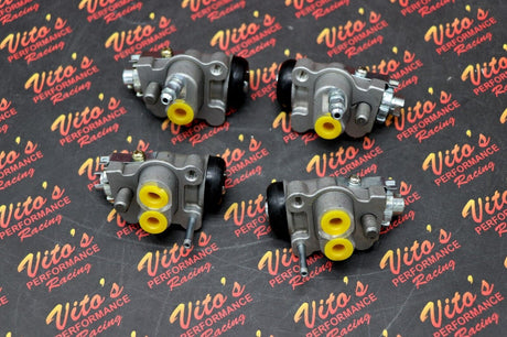 4 x Front Brake Wheel Cylinders Honda Fourtrax 300 TRX300FW 88-00 Rancher 00-03 1