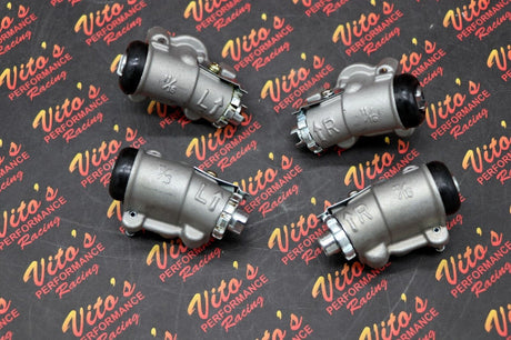 4 x Front Brake Wheel Cylinders Honda Fourtrax 300 TRX300FW 88-00 Rancher 00-03 2
