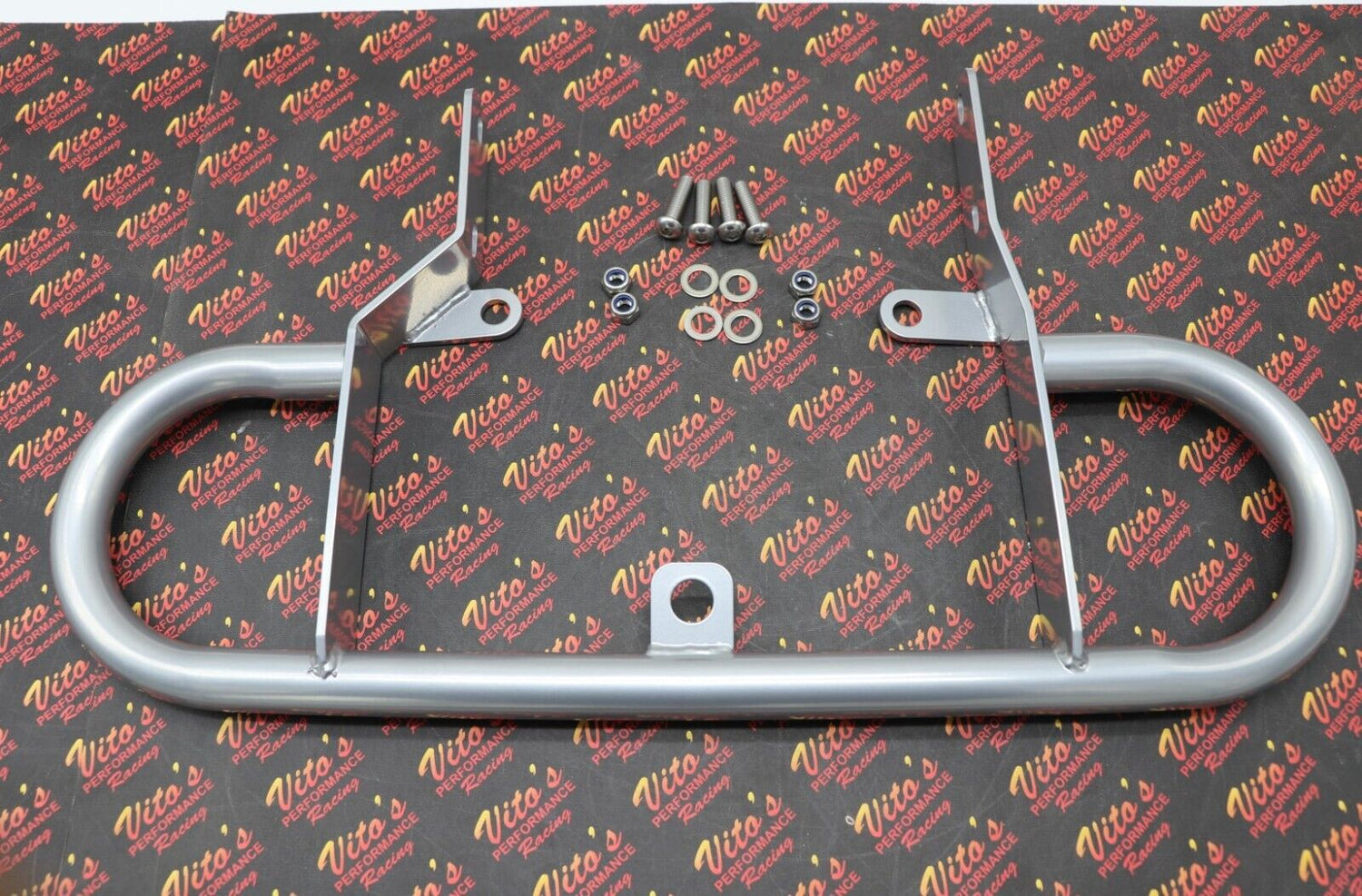 Vito's rear grab bar Yamaha Blaster back bumper 1988-2006 SILVER WIDE DESERT 1