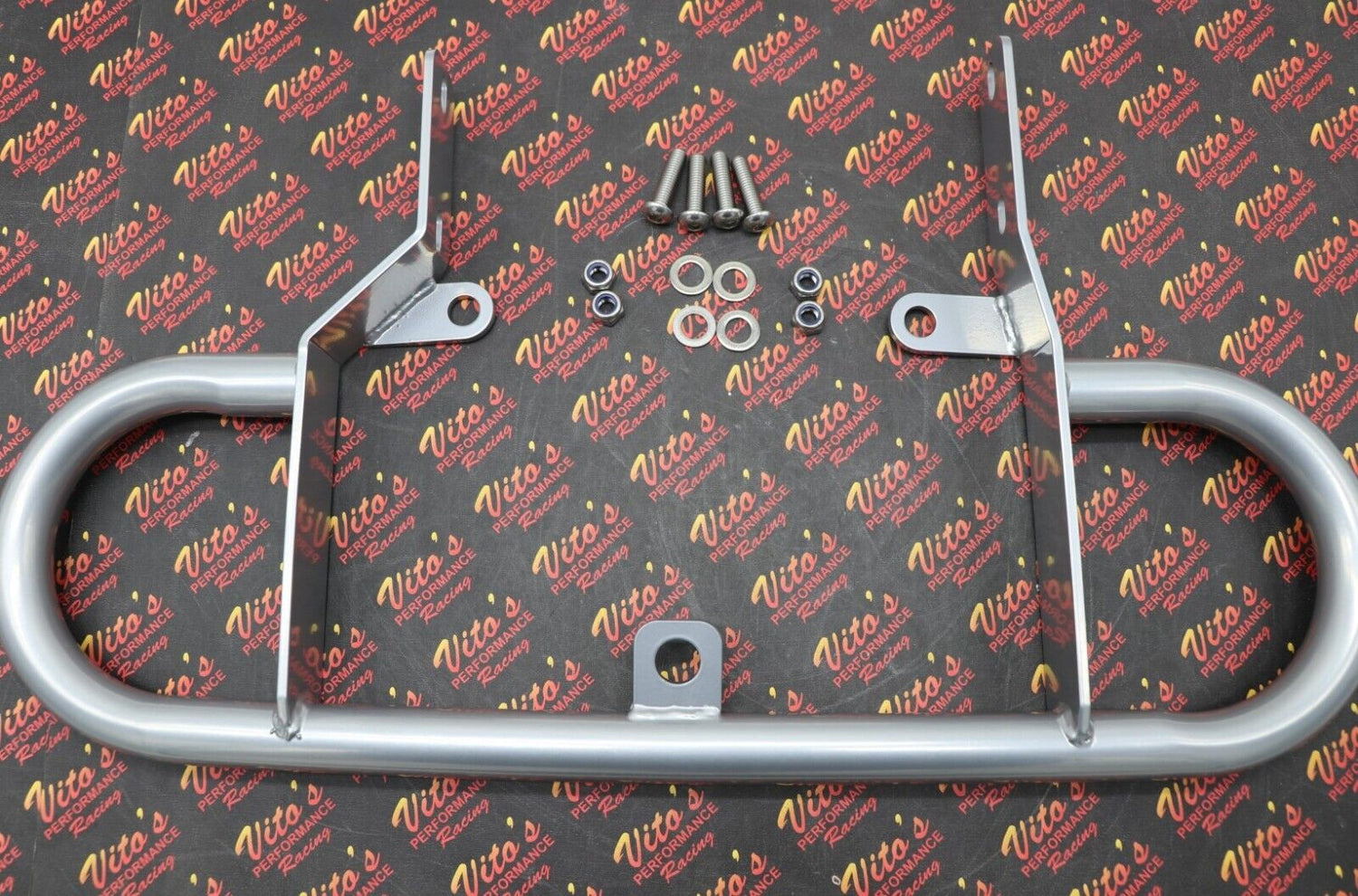 Vito's rear grab bar Yamaha Blaster back bumper 1988-2006 SILVER WIDE DESERT 3