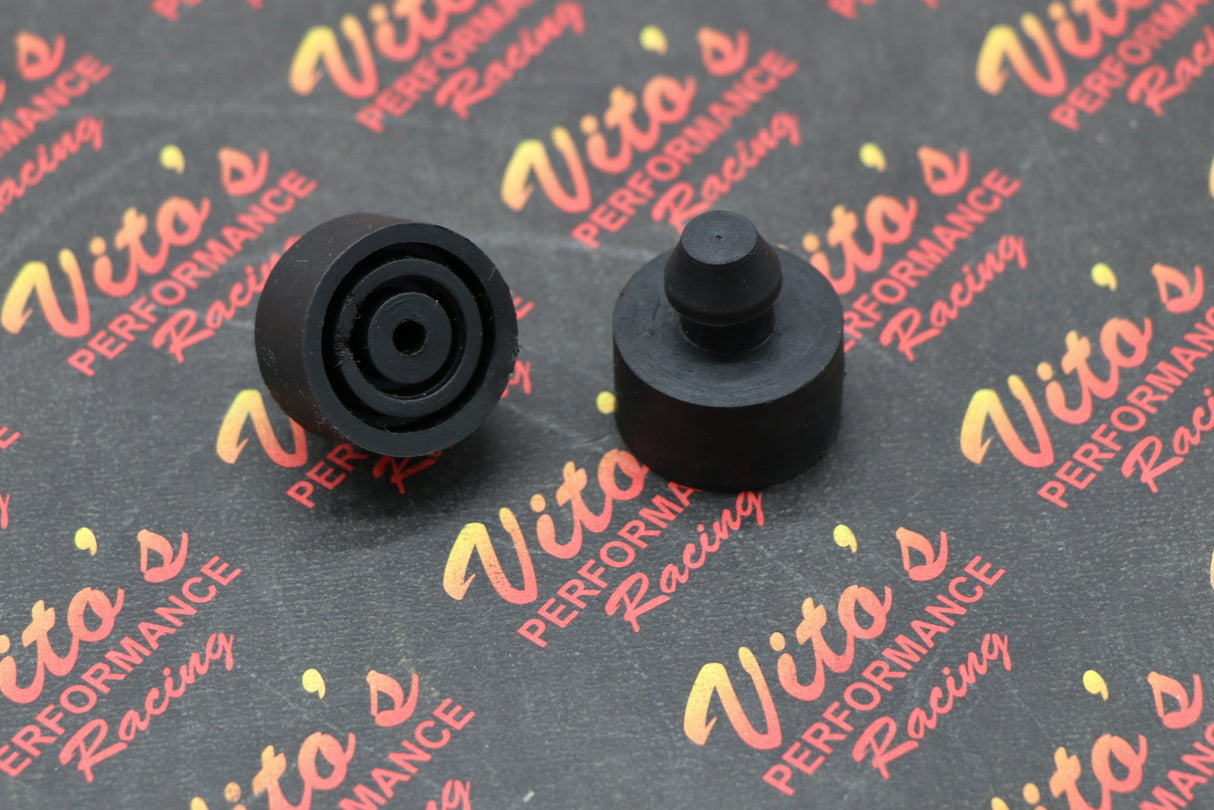 2 x rubber battery cushion pads for Yamaha Warrior YFZ450 or Raptor