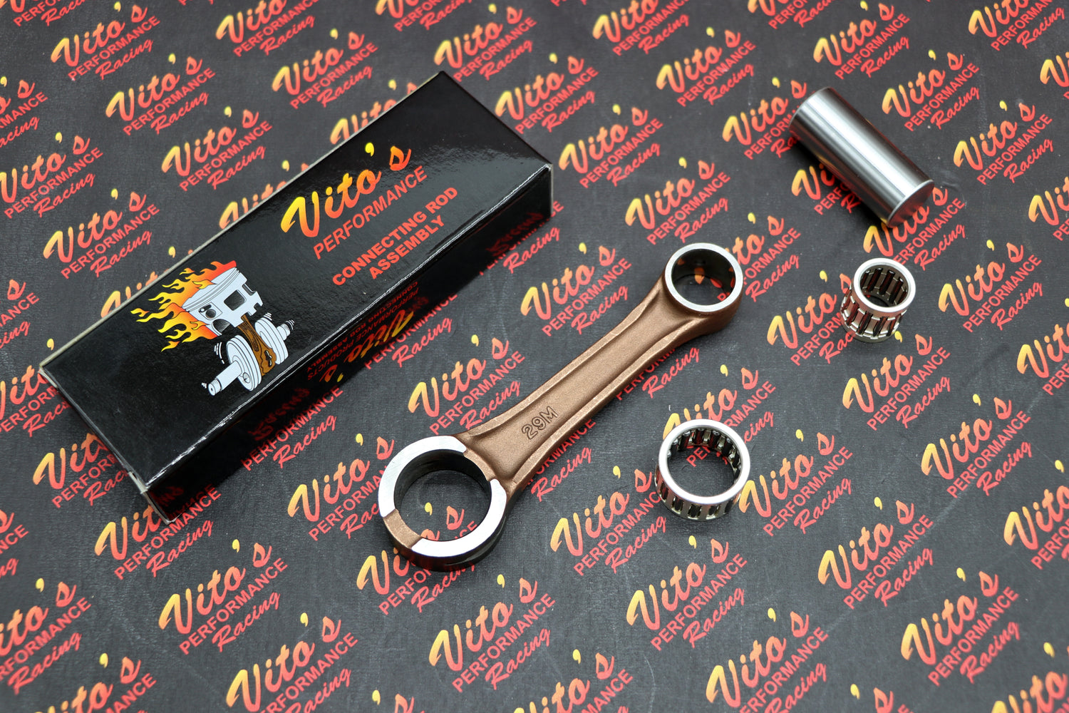 VITO'S Yamaha Banshee crank crankshaft stock stroke +5mm long rod kit + bearings