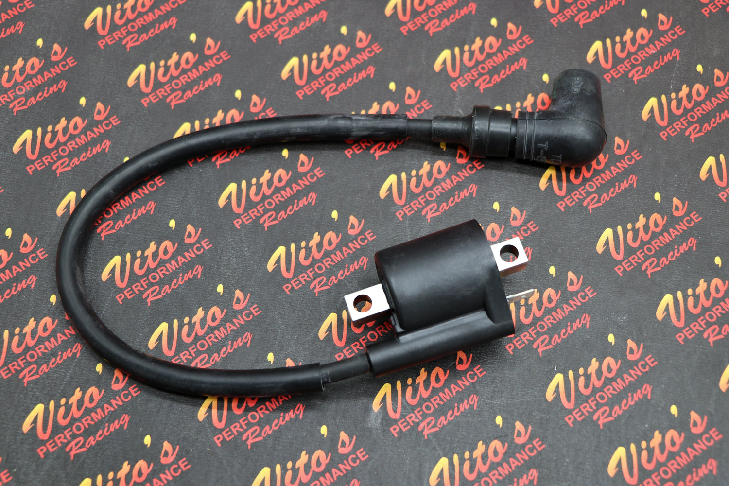 OEM Ignition Coil Yamaha Blaster + OEM spark plug cap kit