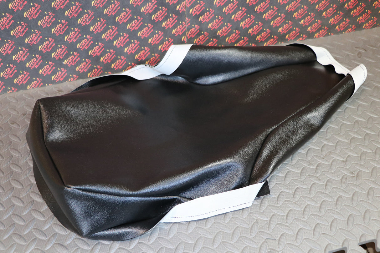 NEW SEAT COVER ONLY 1987-2006 Yamaha Banshee cover ALL BLACK TEXTURE