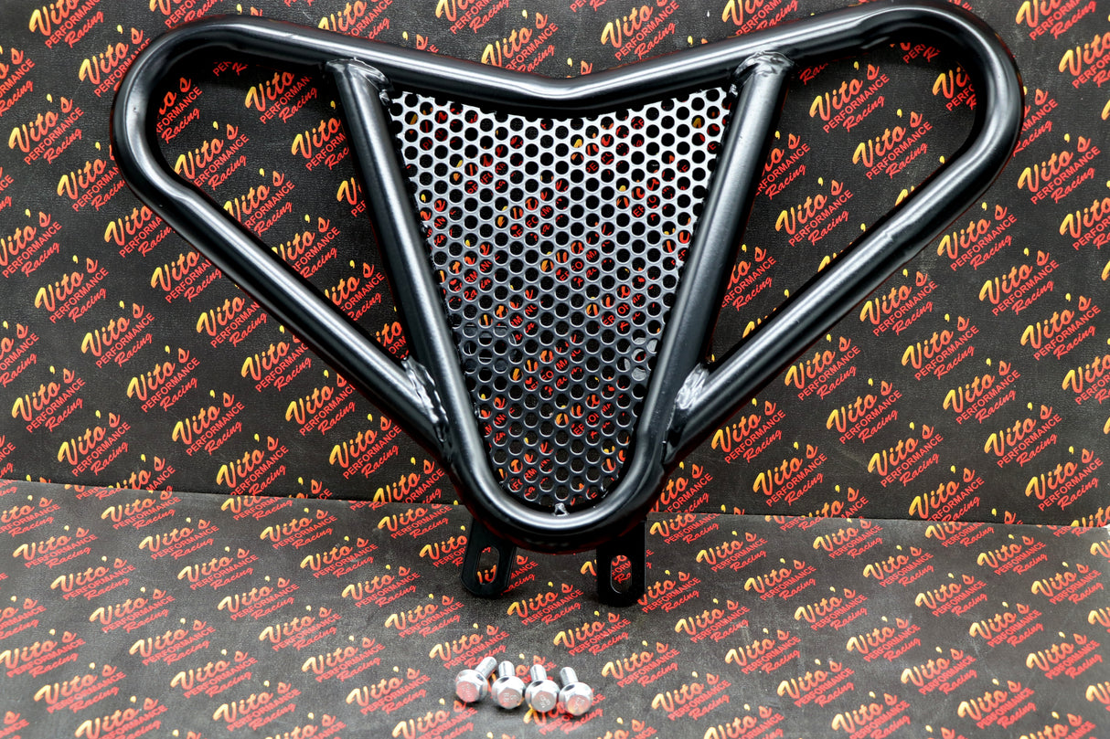 Front Bumper Yamaha Raptor 700 700r BLACK ALUMINUM YFM700 2006-2025 #2