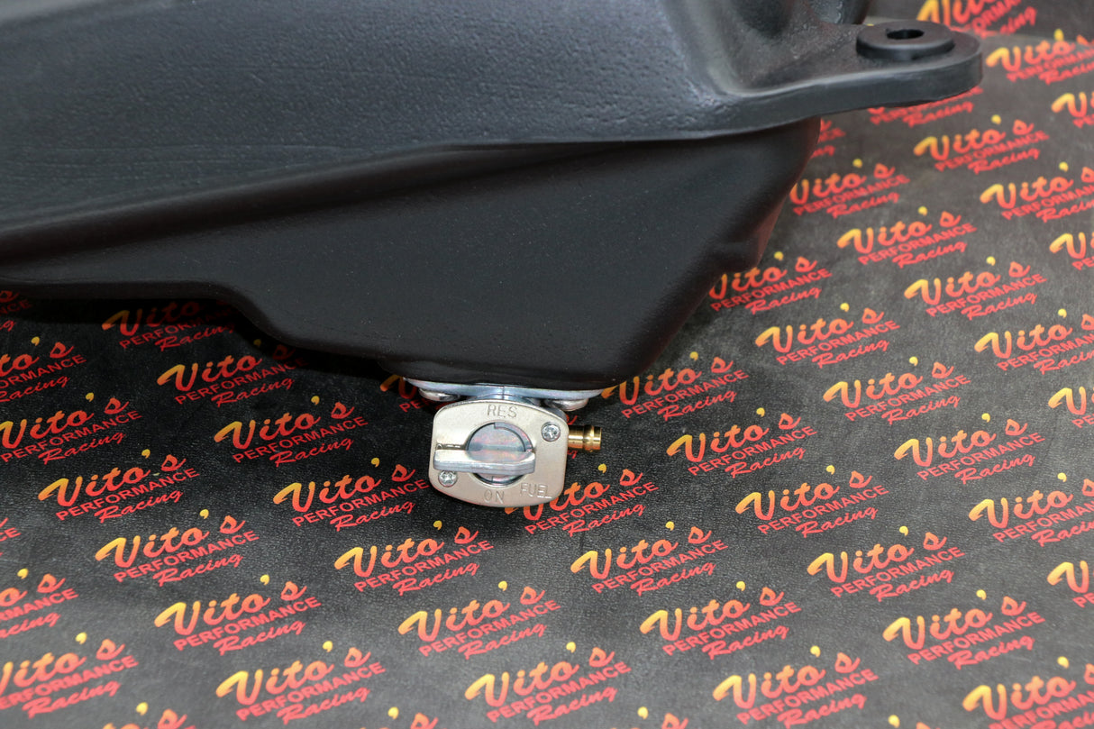 NEW YAMAHA Banshee GAS TANK + OEM fuel cap + OEM factory petcock