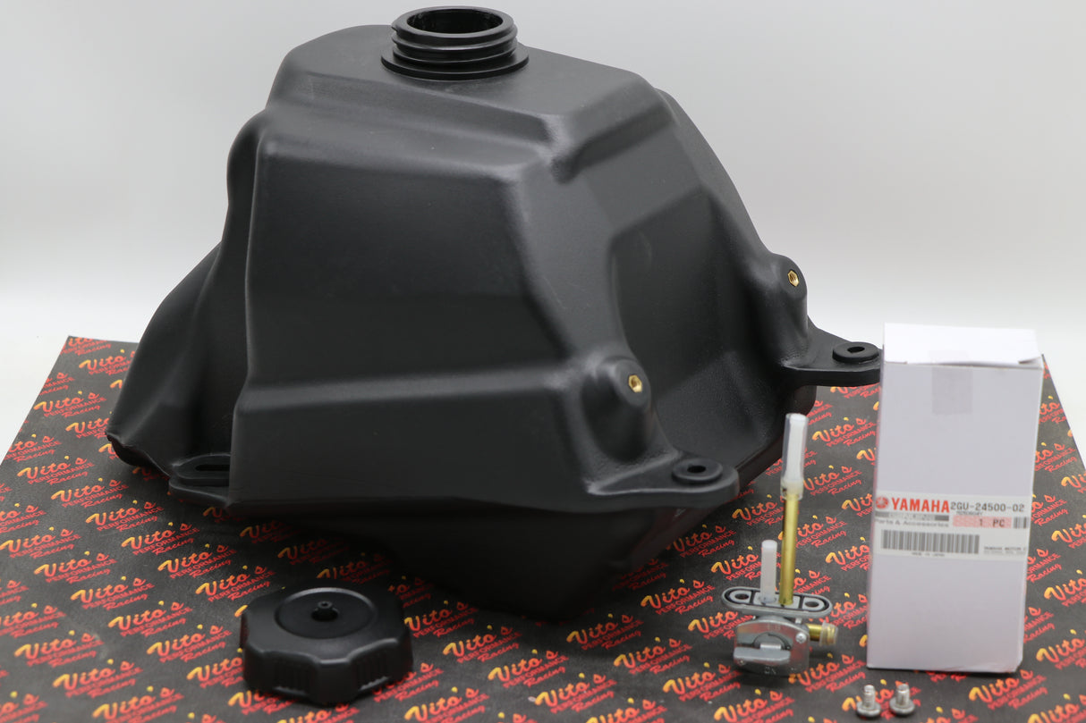 NEW YAMAHA Banshee GAS TANK + fuel cap OEM factory petcock 1987-2006