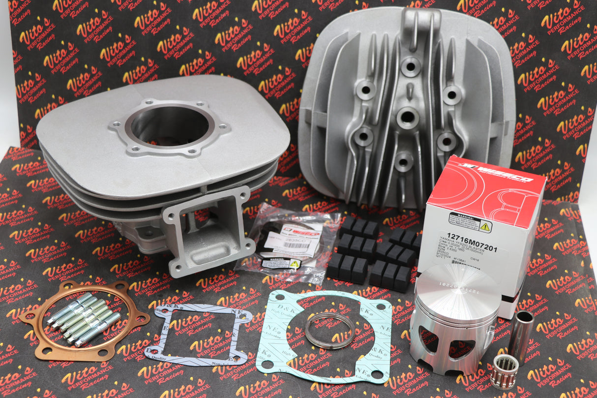Vito's 240cc BLASTER BIG BORE KIT 72.00 cylinder gaskets jets + WISECO PISTON