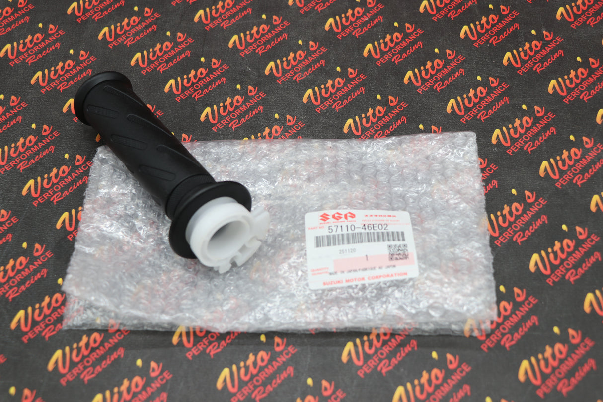 SUZUKI OEM GRIP & THROTTLE TUBE SET GSXR 600 750 1000 HAYABUSA TWIST RIGHT