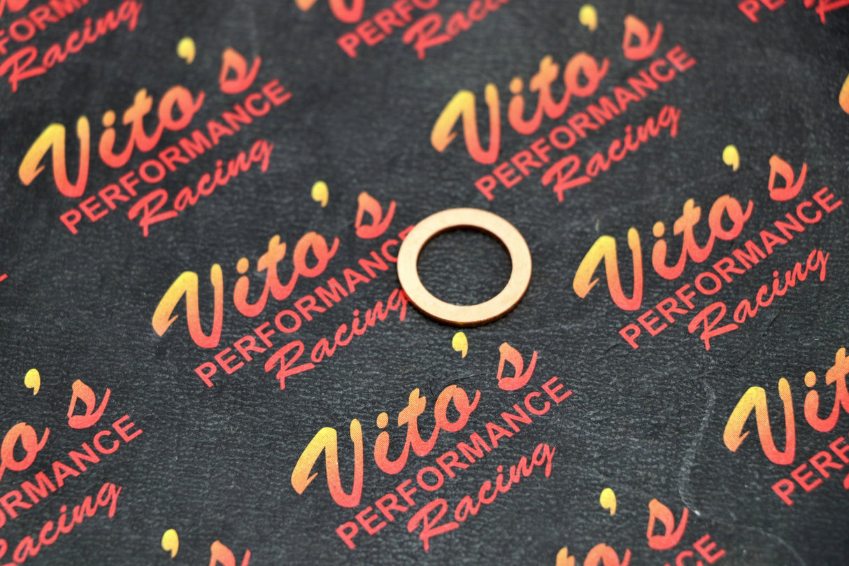 New Yamaha OEM oil drain plug copper gasket Banshee Raptor 660 700 Kodiak