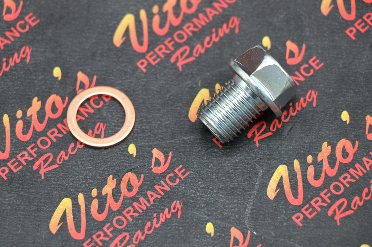 OEM factory Oil Drain Plug + copper gasket Cases Gasket Yamaha Banshee