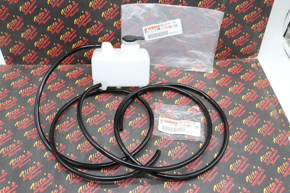 NEW OEM factory coolant overflow rezzy bottle radiator reservoir Yamaha Banshee