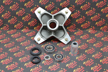 2 x NEW front hubs + studs + seals + bearings Yamaha Banshee Warrior Blaster 8