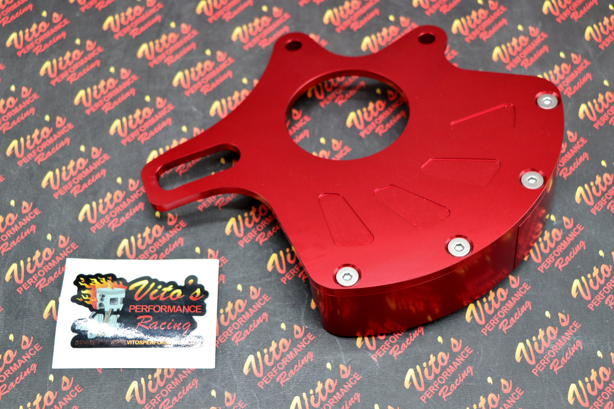 Rear Brake Rotor guard protector Yamaha 2006-2025 Raptor 700 700r RED