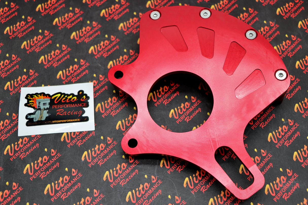 Rear Brake Rotor guard protector Yamaha 2006-2025 Raptor 700 700r RED