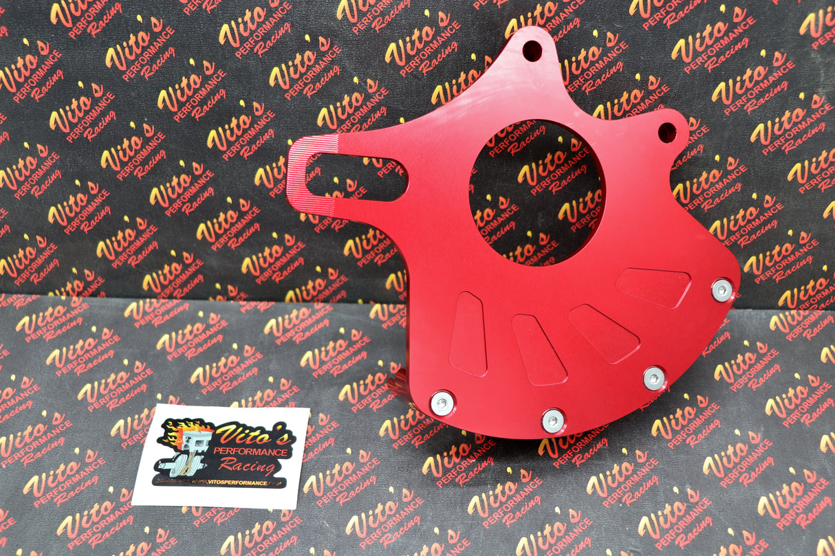 Rear Brake Rotor guard protector Yamaha 2006-2025 Raptor 700 700r RED