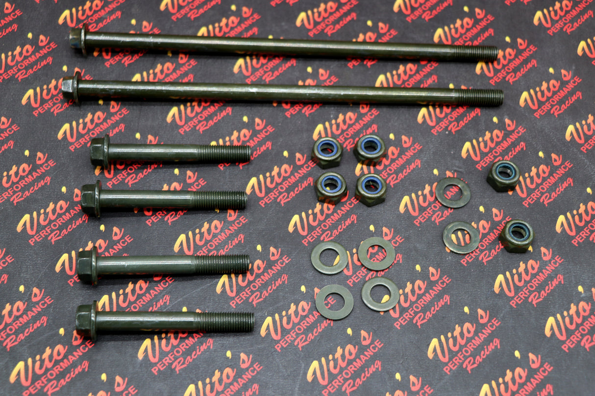 Vito's upper + lower a-arm bolt kit - washer nut bolts Banshee Raptor 700 YFZ450