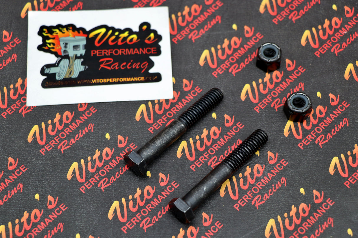 2 x TYSON RACING swingarm carrier 2 x PINCH BOLTS + nuts Banshee Raptor