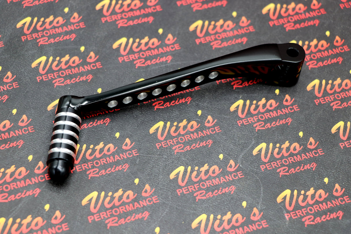 Honda TRX450R shifter lever BILLET ALUMINUM anodized black 04-14