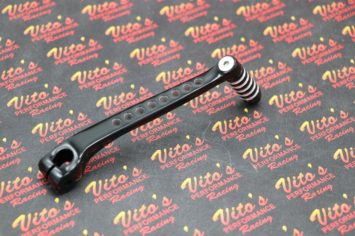 Honda TRX450R shifter lever BILLET ALUMINUM anodized black 04-14