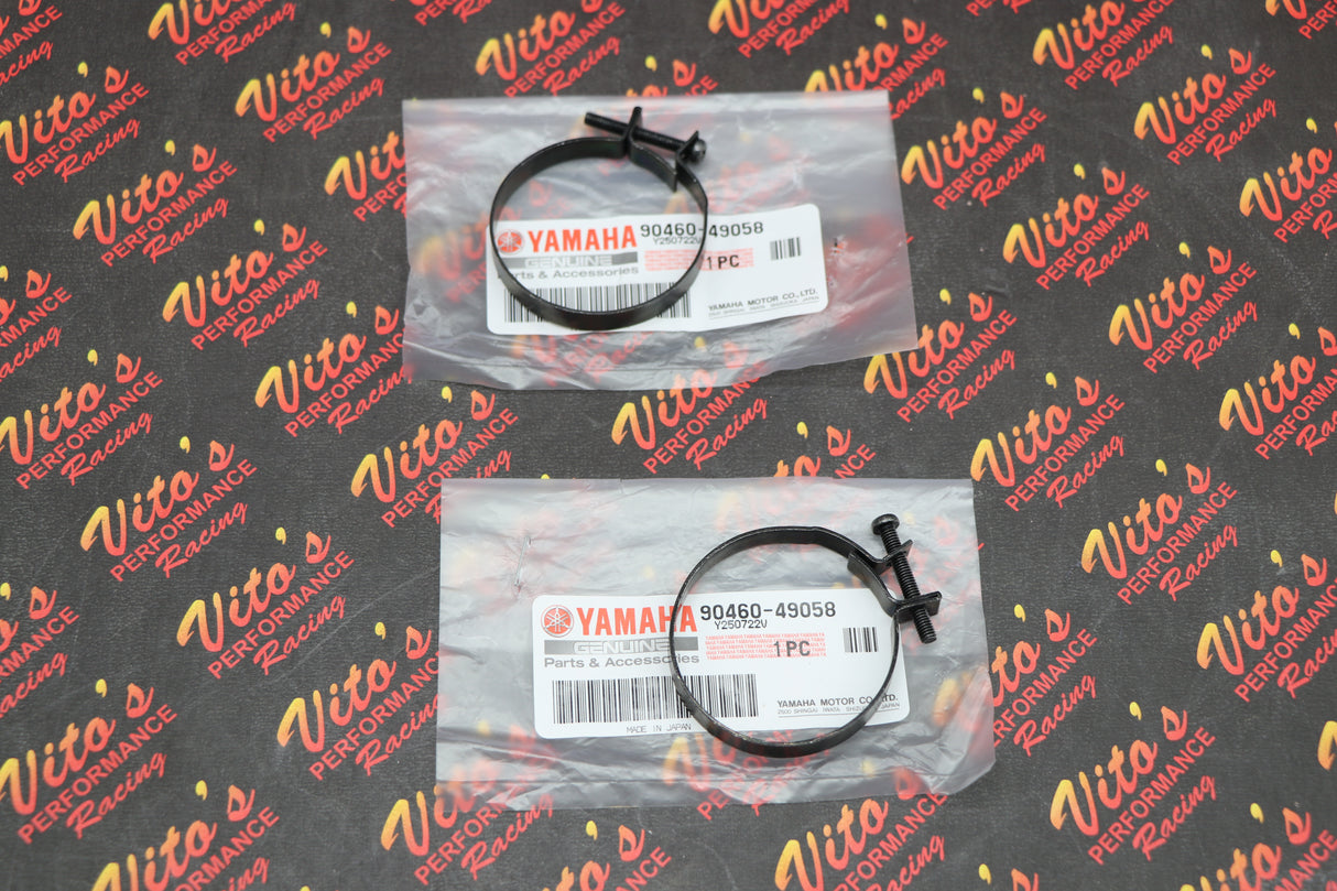 2 x OEM factory clamp for Banshee stock carbs to airbox boot