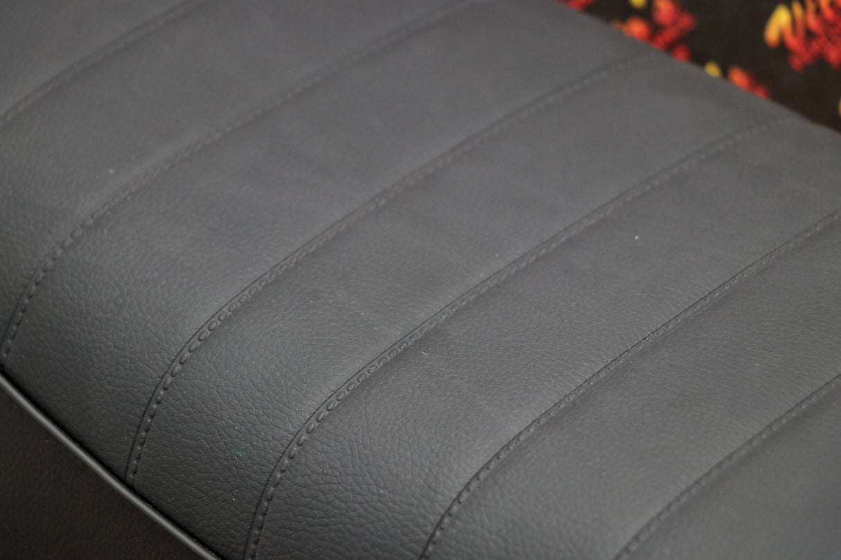 NEW Honda ATC70 seat complete - fits 1978-1985 ATC 70 BLACK PLEAT