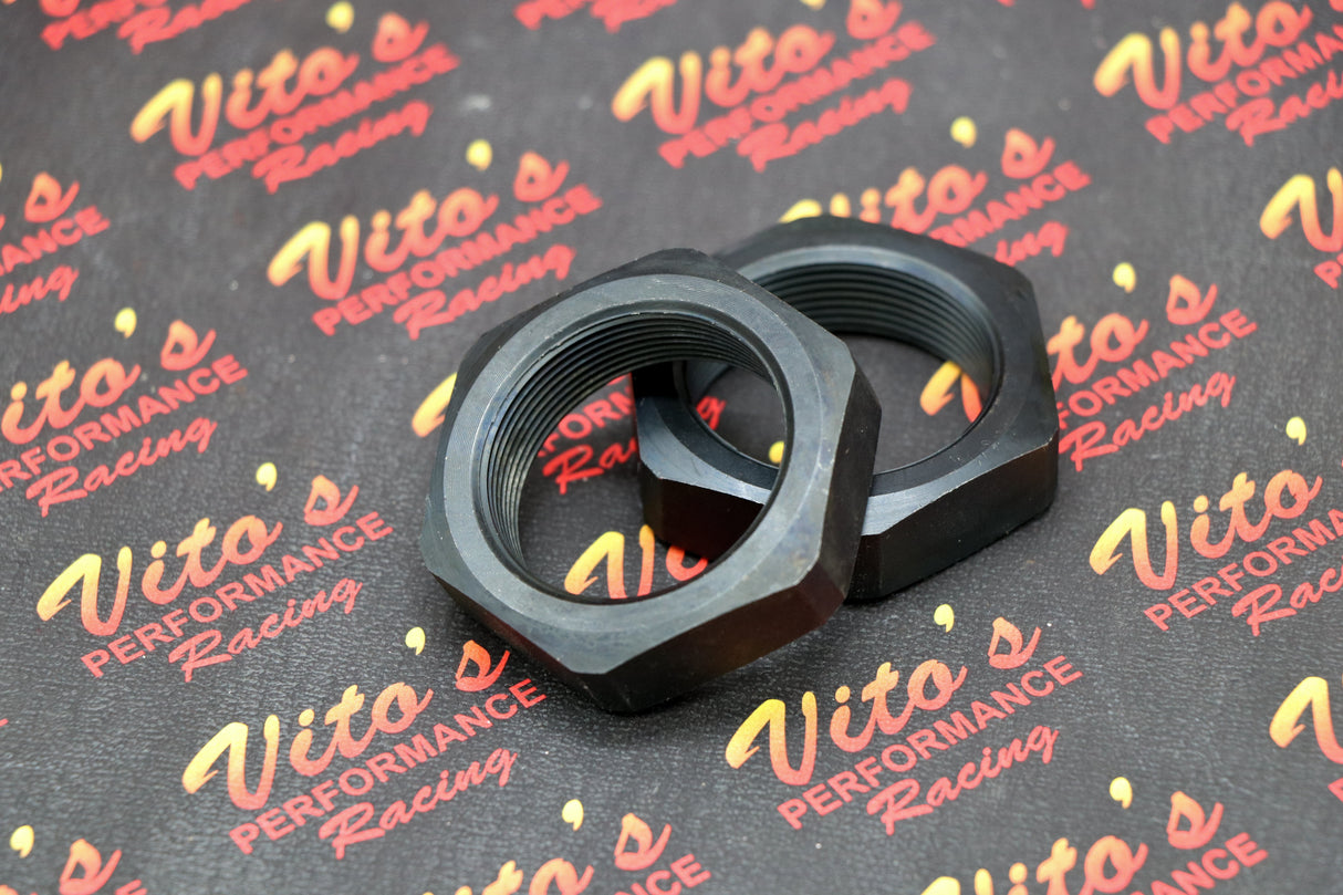 2 x Vito's Performance rear AXLE NUTS center hub carrier Yamaha Warrior 350