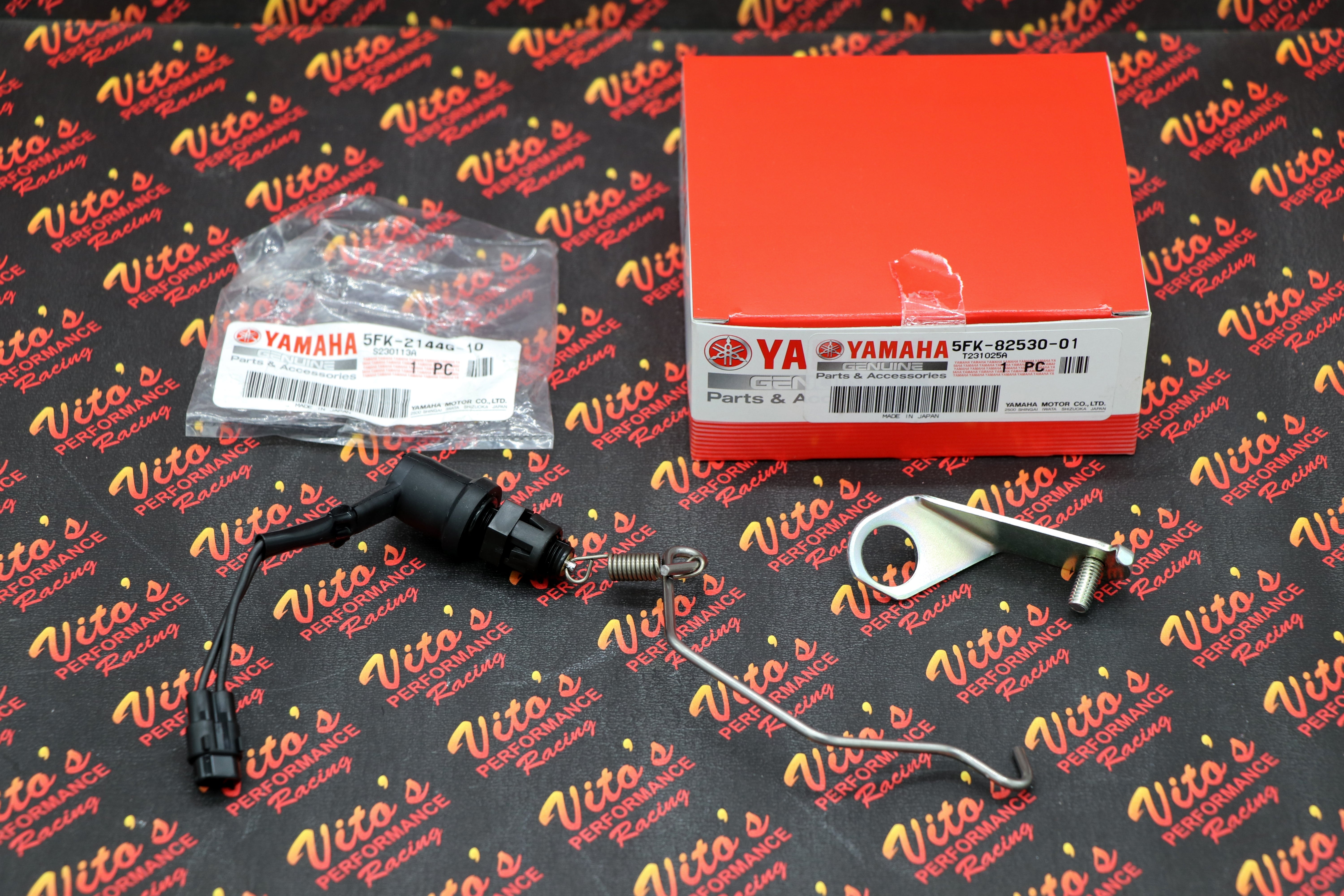 BRACKET ONLY rear brake lever taillight switch assembly Yamaha Banshee