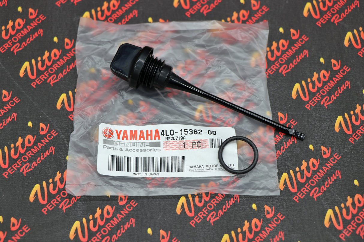 NEW Yamaha Banshee DIPSTICK oem factory part with o-ring; fits 1987-2009 1
