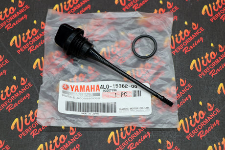 NEW Yamaha Banshee DIPSTICK oem factory part with o-ring; fits 1987-2009 2