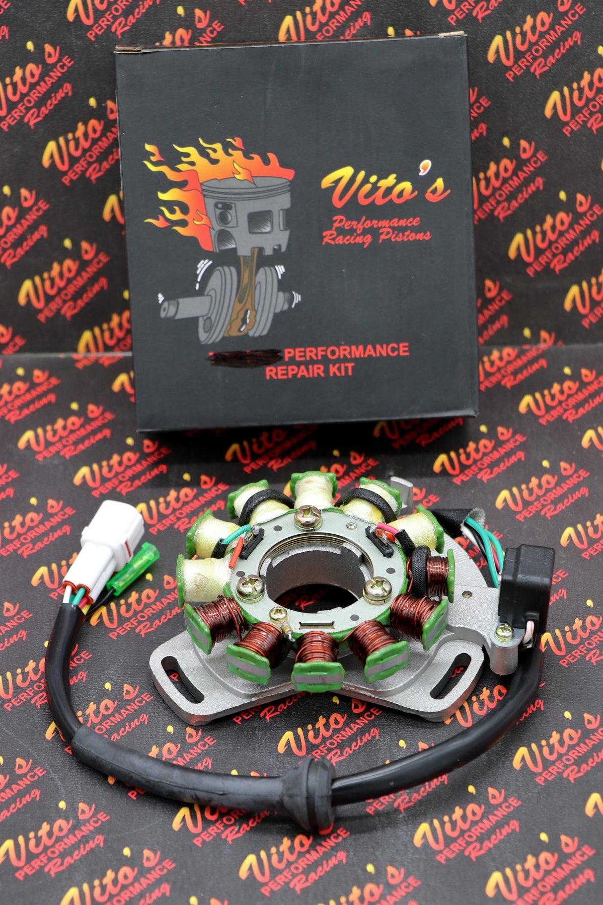 NEW Yamaha Banshee stator with +/-10 aluminum adjustable timing plate 1995-2006 5