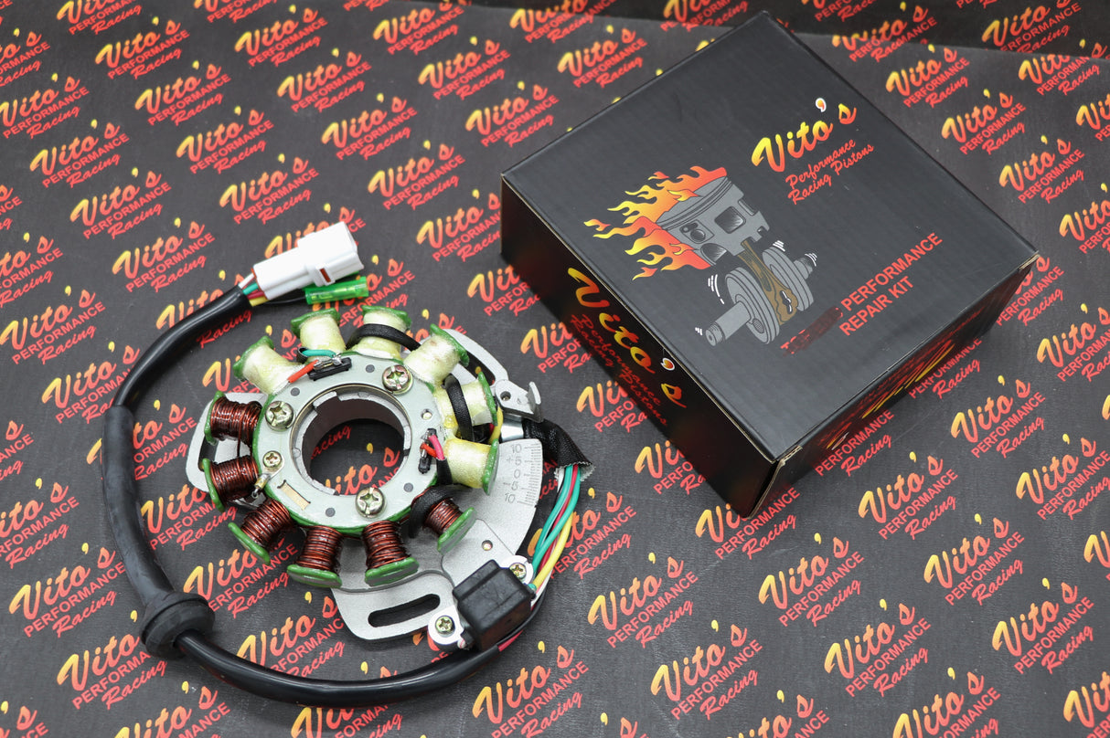 NEW Yamaha Banshee stator with +/-10 aluminum adjustable timing plate 1995-2006 4