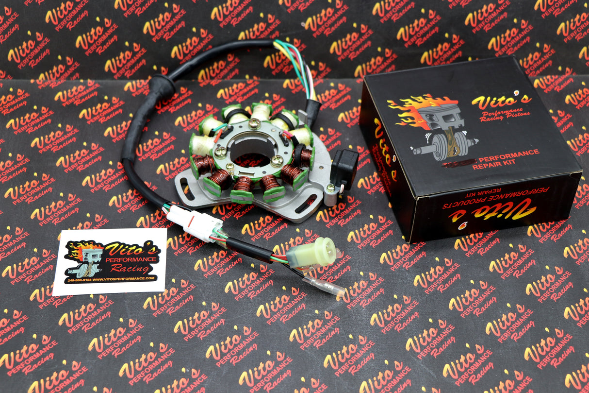 NEW YAMAHA BANSHEE STATOR WITH +/-10 ALUMINUM ADJUSTABLE TIMING PLATE 1987-1994 2