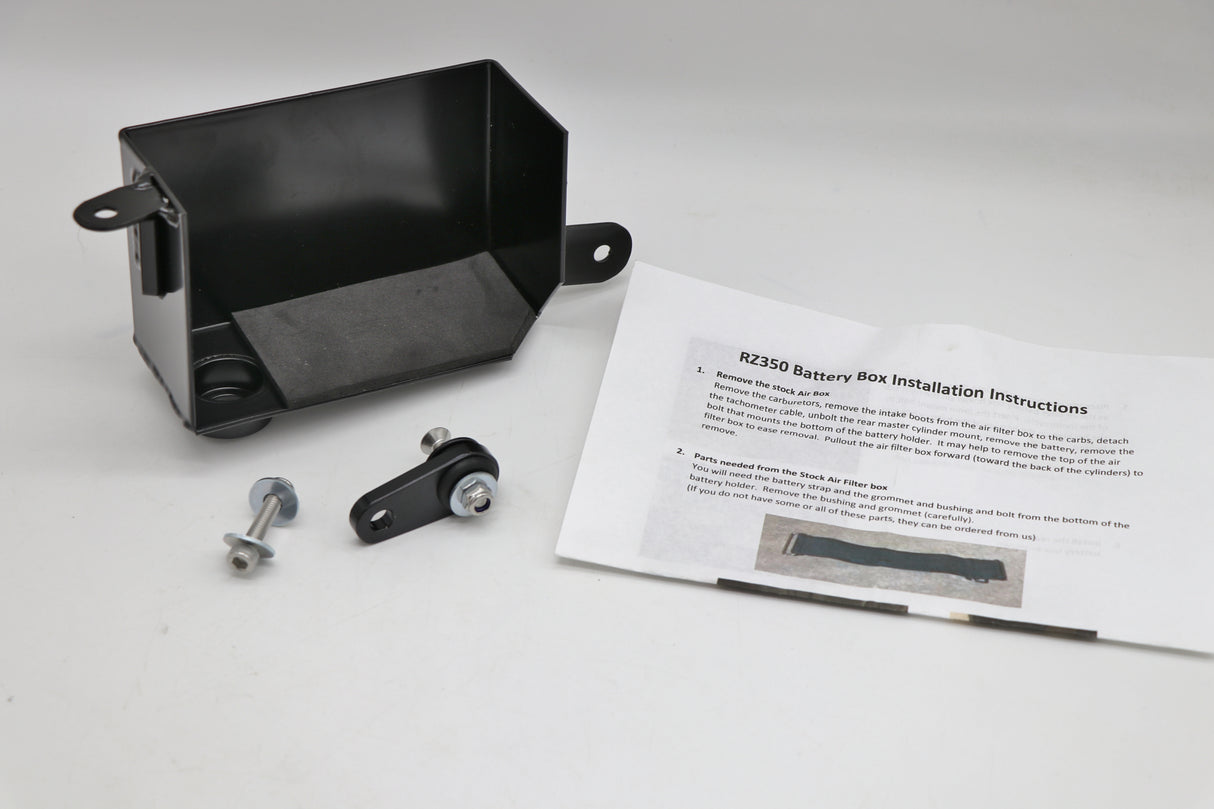 RZ-350 BATTERY BOX for airbox delete by Toomey Designs