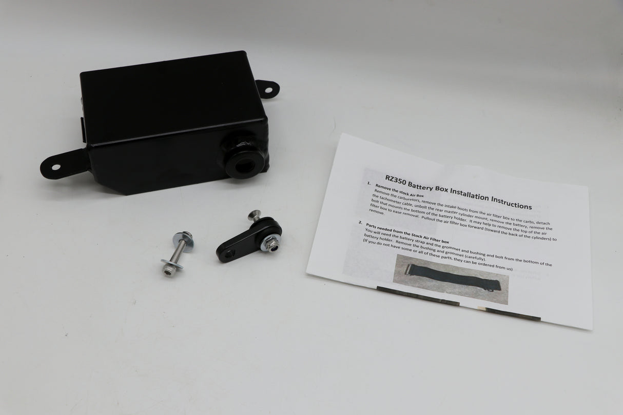 RZ-350 BATTERY BOX for airbox delete by Toomey Designs