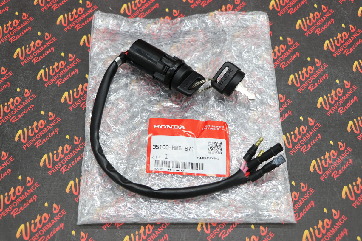 OEM Honda Ignition Key Switch FourTrax 300 TRX300FW 4x4 TRX300 1988-2000