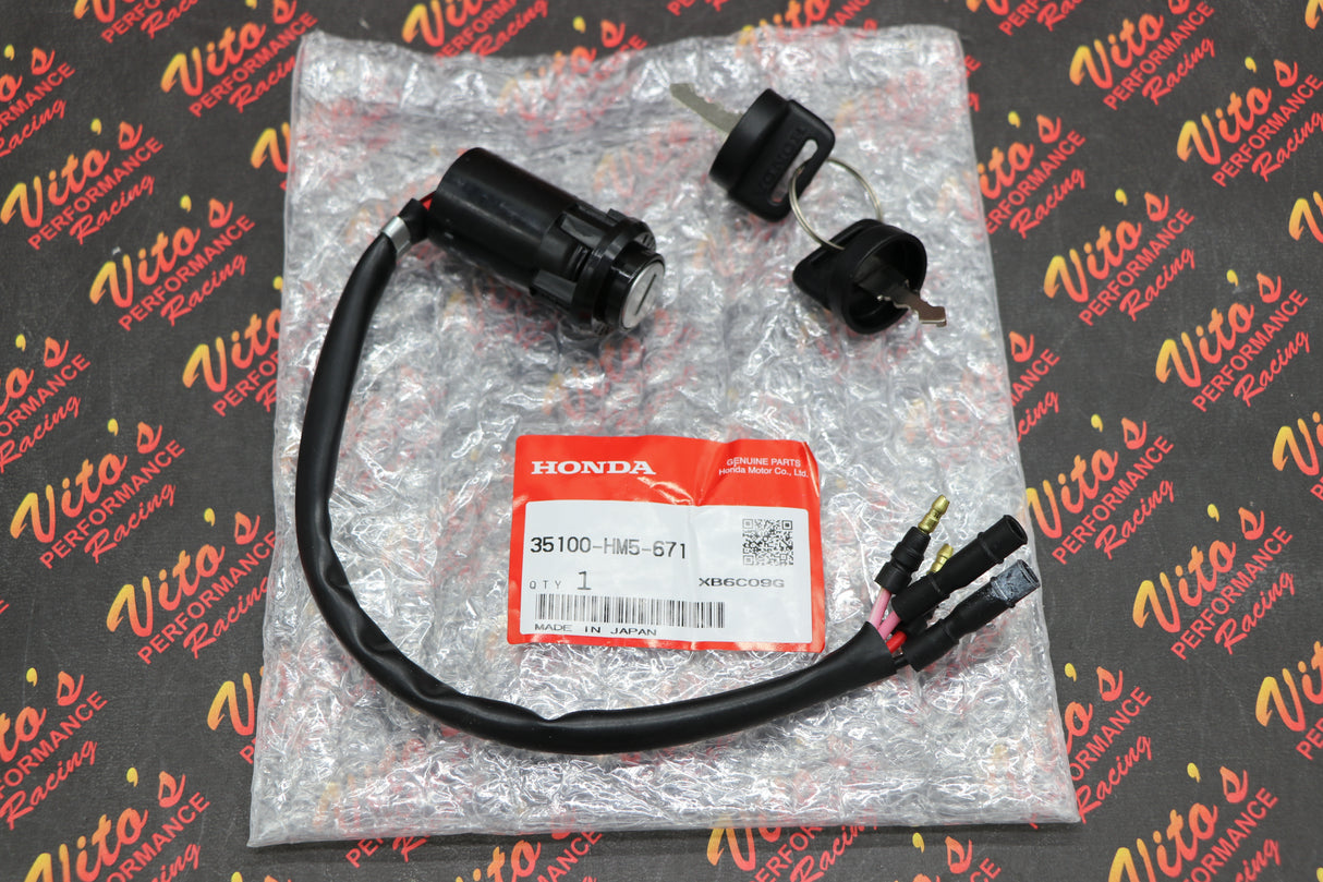 OEM Honda Ignition Key Switch FourTrax 300 TRX300FW 4x4 TRX300 1988-2000