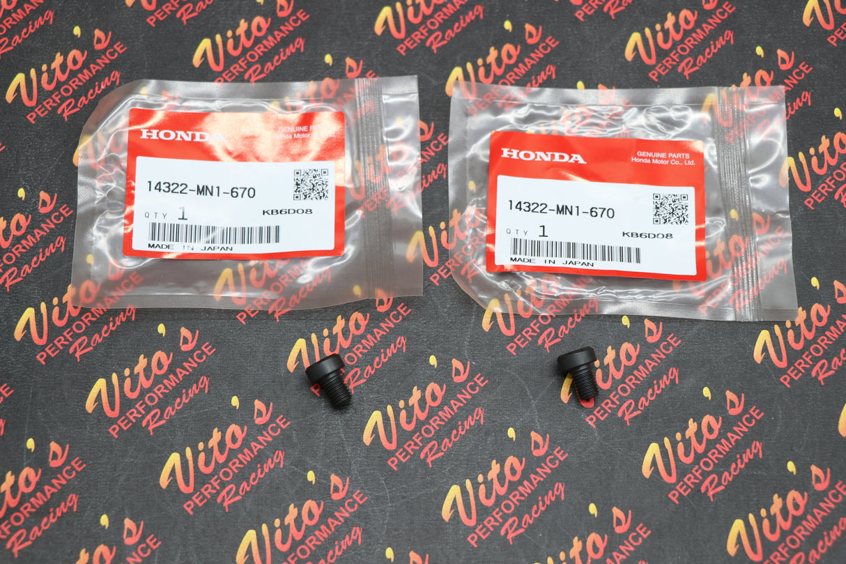 2 x OEM Honda Cam Sprocket Bolts TRX450r XR600r CRF450r