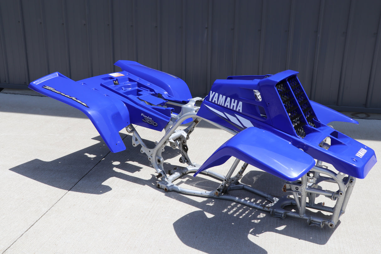 Yamaha Banshee Fenders + Gas Tank Plastic + Rad Cover Grill + Graphics Blue 2003