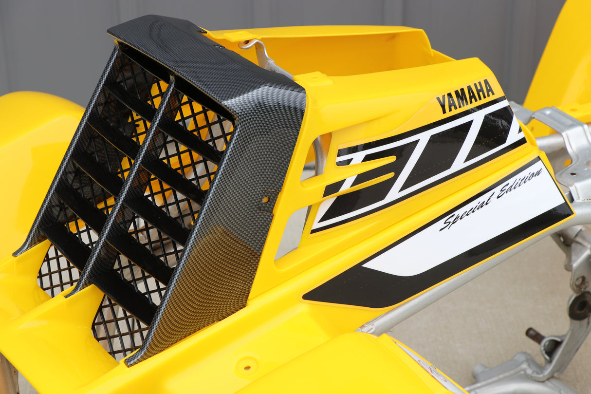 Yamaha Banshee fenders gas tank plastic graphics YELLOW + CARBON GRILL 2006 50th