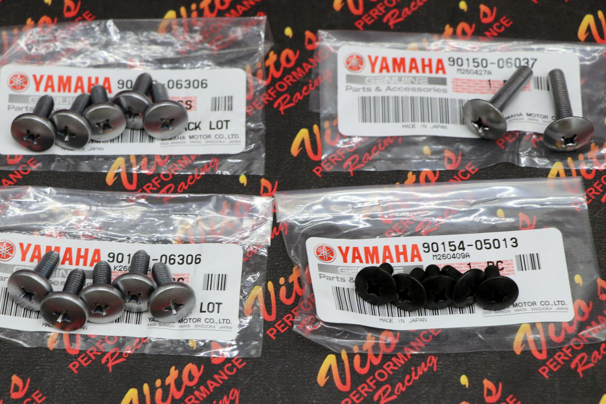 OEM YAMAHA BANSHEE FENDERS BOLTS SCREW KIT
