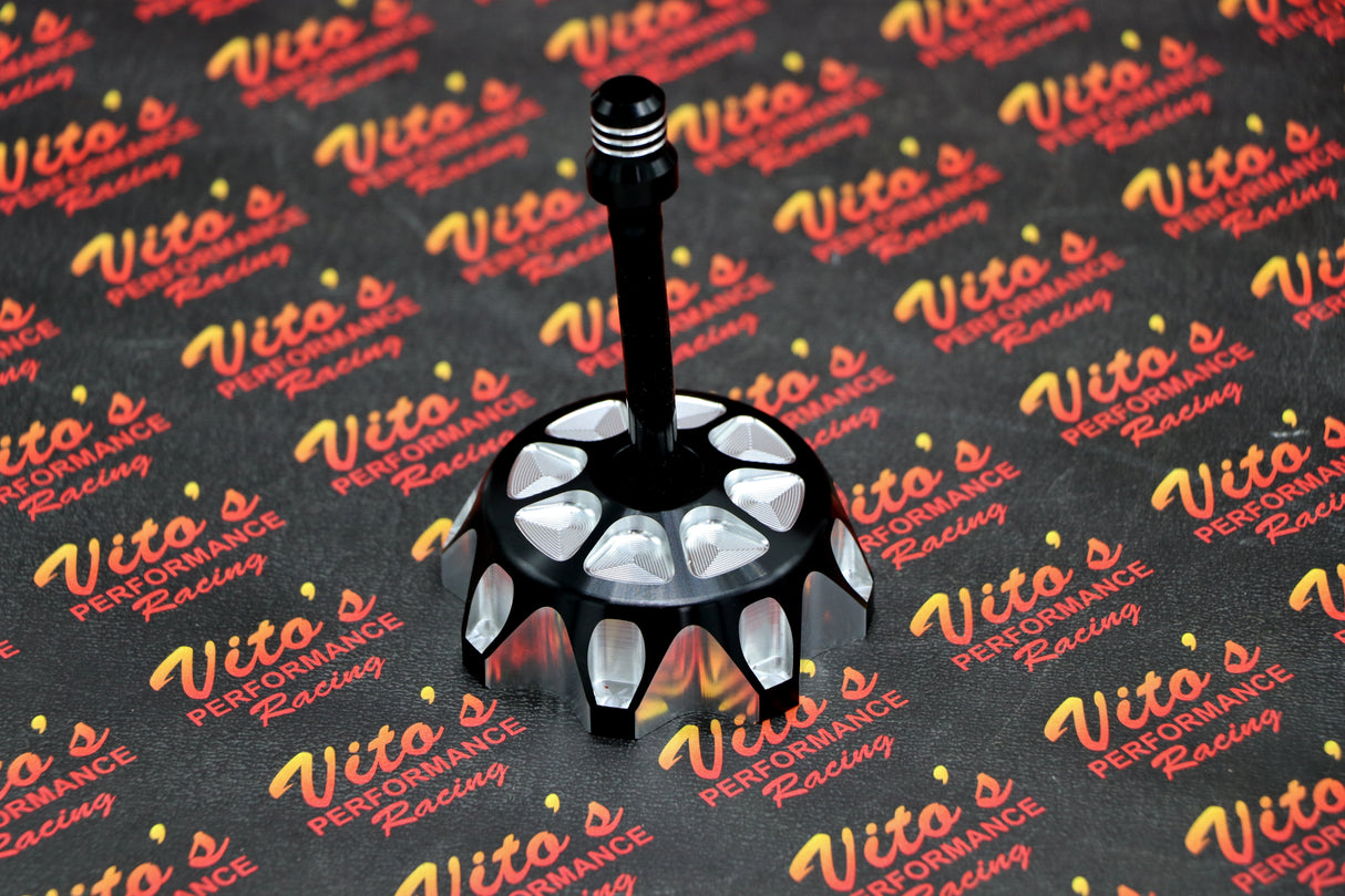 Vito's Performance aluminum GAS CAP Yamaha Raptor 700 700R BLACK