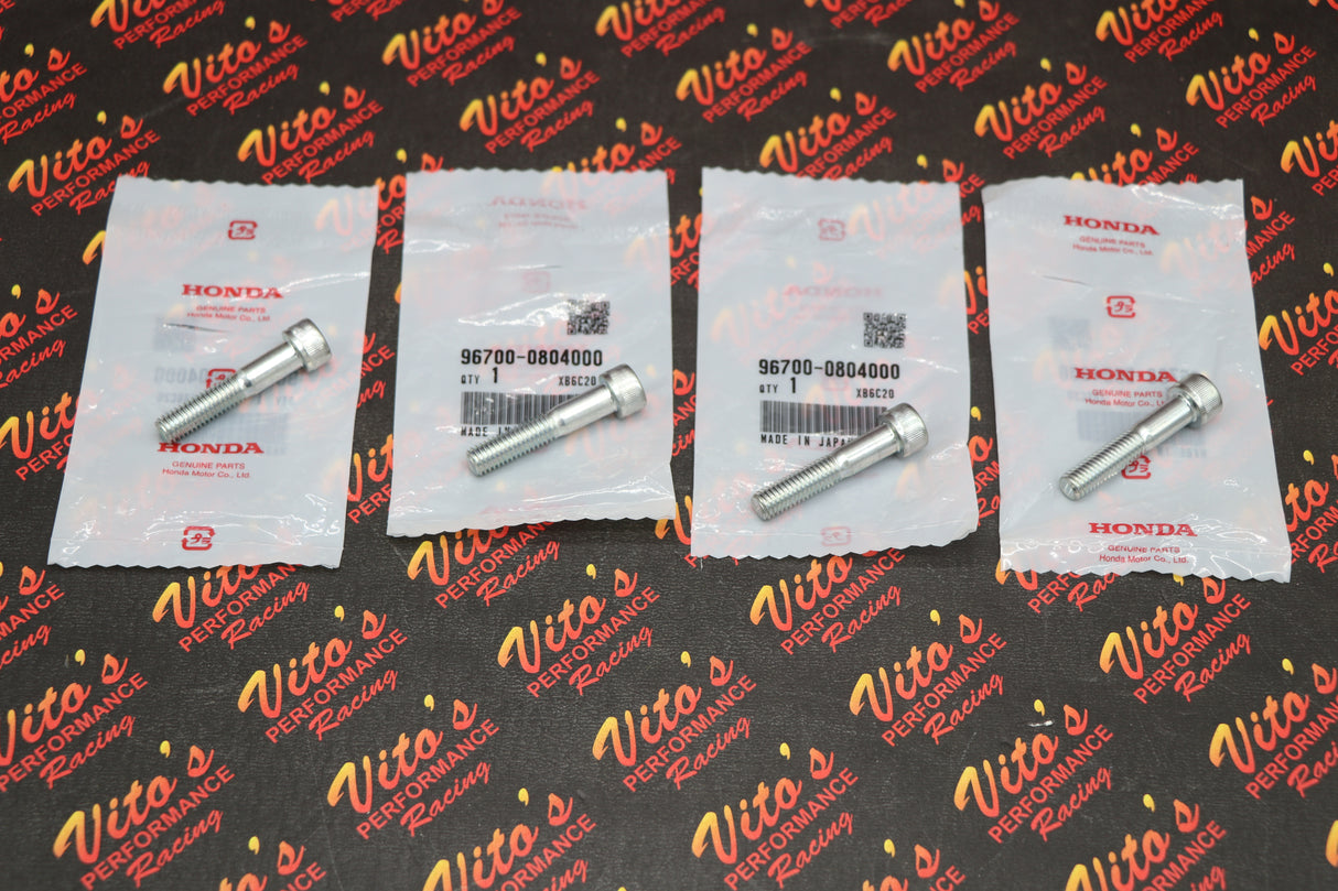 4 x Honda OEM Swingarm Pinch Bolt TRX400EX TRX450R TRX450ER 400EX 450R